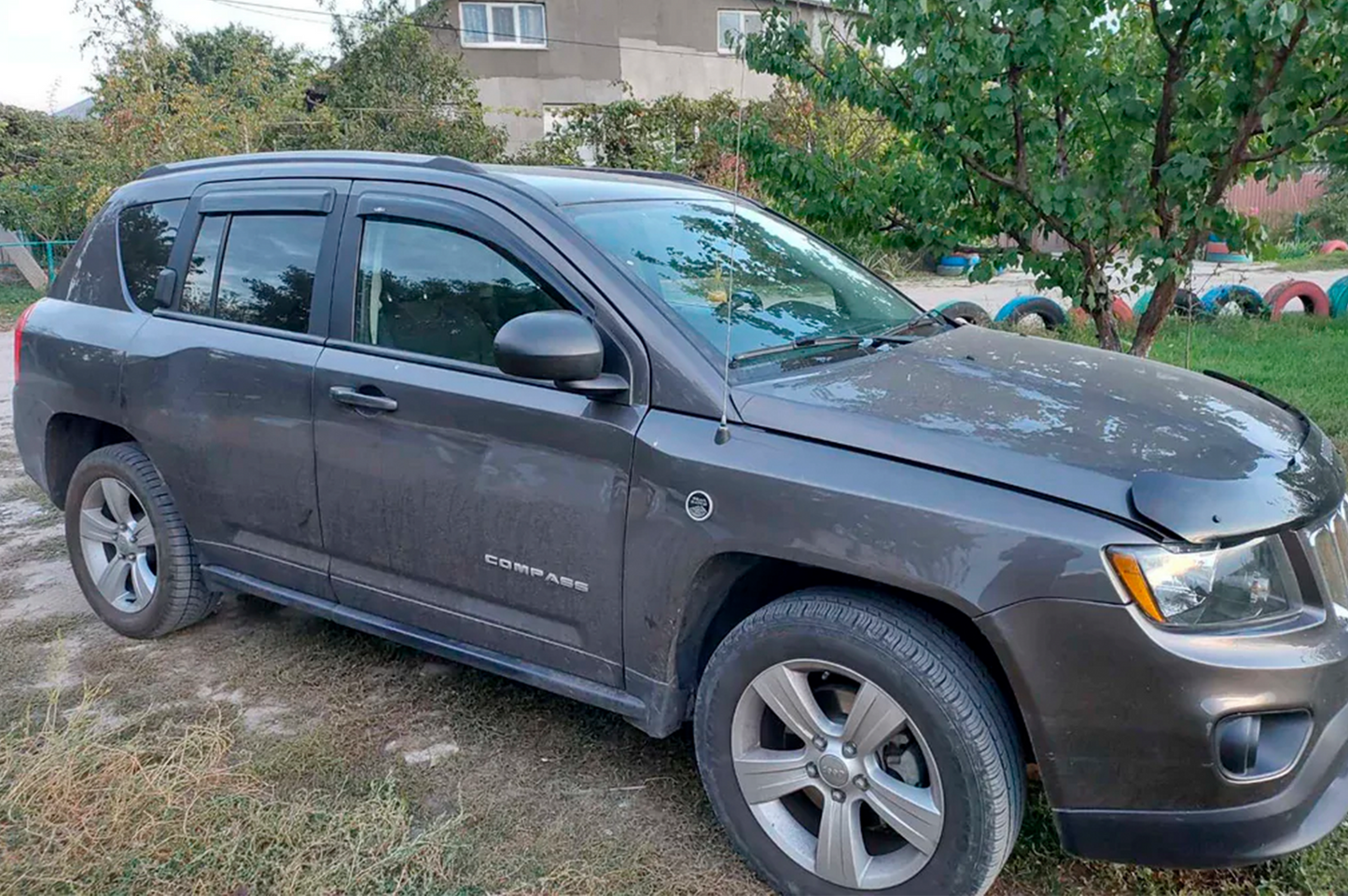 Window Deflectors (4 pcs, HIC) for Jeep Compass 2006-2016 - image 3