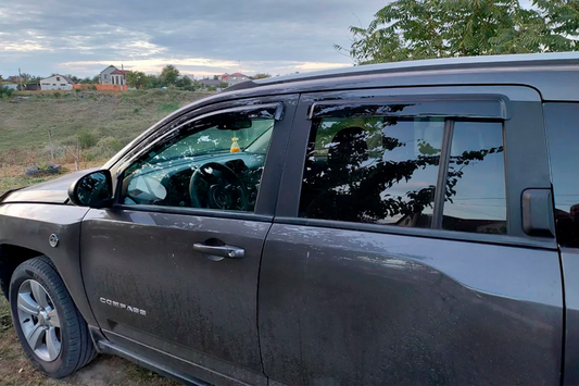 Window Deflectors (4 pcs, HIC) for Jeep Compass 2006-2016 - image 2