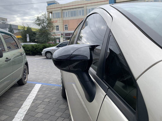 Covers for BMW-style mirrors (2 pcs) for Fiat Linea 2006-2018 - Reelken Auto