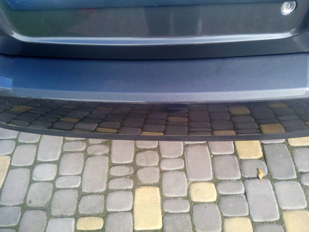 Rear bumper protector with lip Plastic for Chevrolet Aveo T250 2005-2011 - image 3