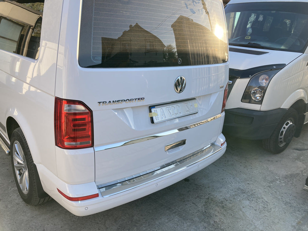 License Plate Trim Stainless Steel for Volkswagen T6 2015-2024 - image 1