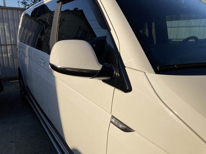 Strips on mirrors (2 piece, stainless steel) for Volkswagen T6 - Reelken Auto