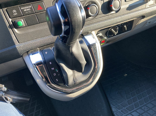 Trim handles transmission (stainless) for Volkswagen T6 - image 1