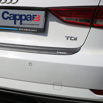 Rear Bumper Cover EuroCap (2017-2020, ABS) for Audi A3 2012-2020 - image 3