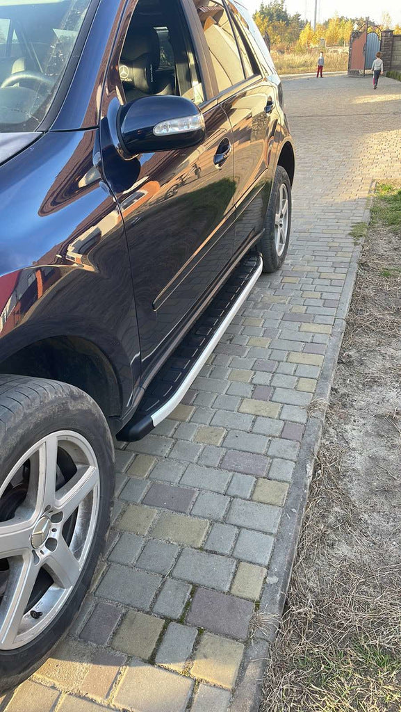 Side Steps Fullmond (2 pcs, Aluminum) for Mercedes ML W164 2005-2011 - image 1