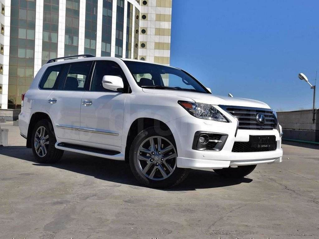A set of body kits 2012-2016 (F-Sport, for painting) for Lexus LX570/450d - Reelken Auto