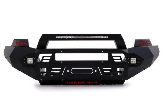 Front bumper with crankcase protection Dakar (2006-2010) for Mitsubishi L200 2006-2015 - image 2