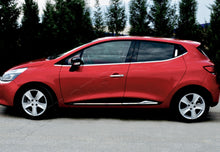 Door Mouldings with Recess (4 pcs, Stainless Steel) for Renault Clio IV 2012-2019 - image 1