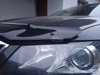 The hood deflector 2013-2015 (EuroCap) for Skoda Superb 2009-2015 - Reelken Auto