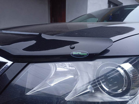 The hood deflector 2013-2015 (EuroCap) for Skoda Superb 2009-2015 - Reelken Auto