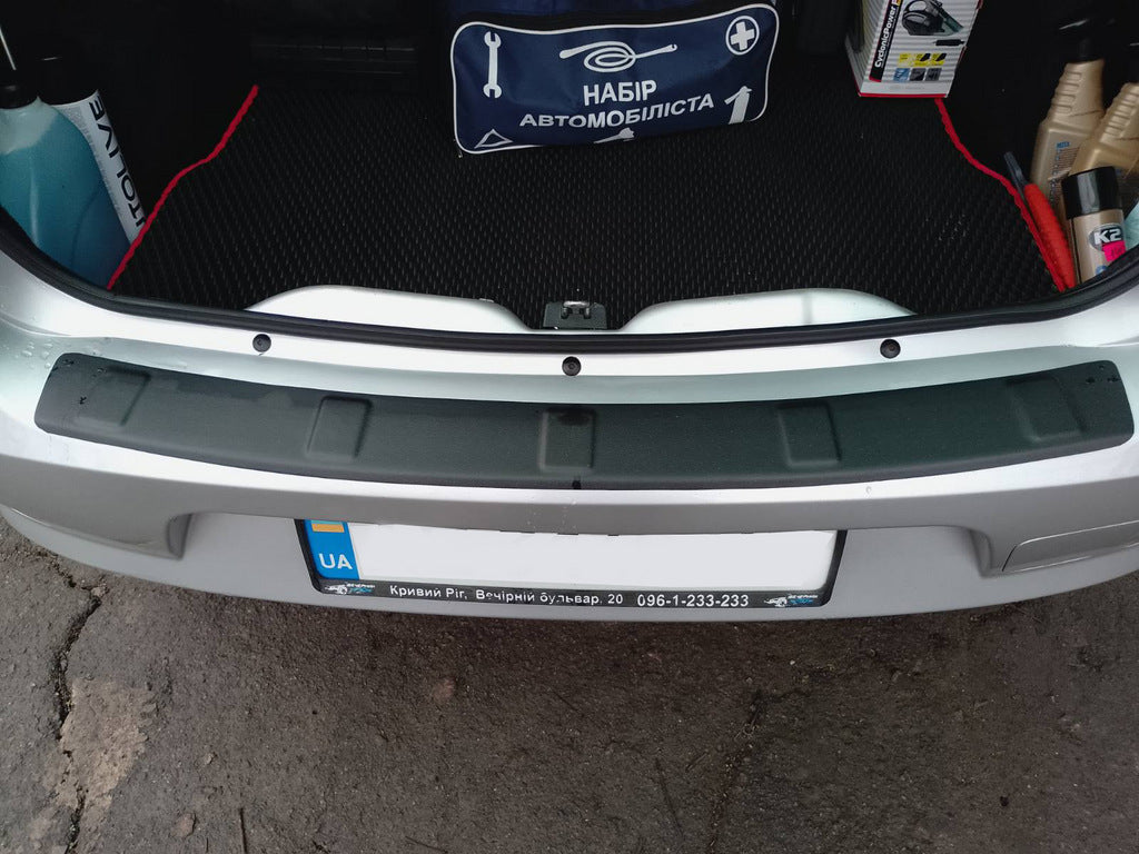 Rear bumper cover (SD, ABS, Esa) for Renault Logan I 2008-2013 - image 1
