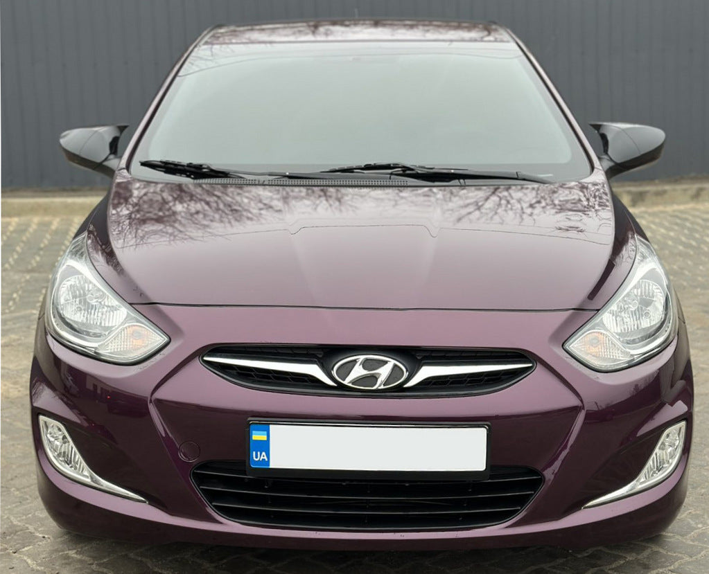 Mirror covers with turn signal cutout BMW-style (2 pcs) for Hyundai Accent 2011-2017 - image 5