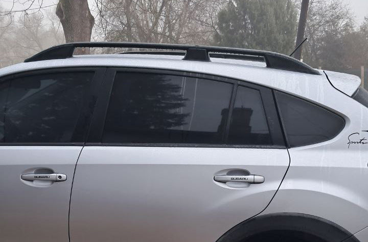 Roof Rails OmsaLine Elegance (2 pcs, black) for Subaru XV 2011-2017 - image 2