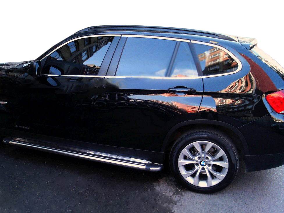 Full bezel glass (stainless) 12 PCs for BMW X1 E-84 2009-2015 - Reelken Auto