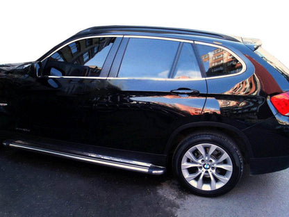Full bezel glass (stainless) 12 PCs for BMW X1 E-84 2009-2015 - Reelken Auto