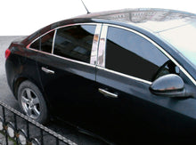 Stainless Steel Door Pillar Trim (4 pcs) for Fiat Albea 2002-2012 - image 1