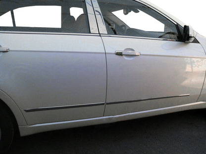 Chrome Door Moulding Covers (Stainless Steel) for Chevrolet Epica 2006-2014 - image 1