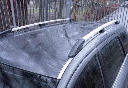 Aluminum rails (Caravan, chrome) for Opel Astra H 2004-2013 - Reelken Auto