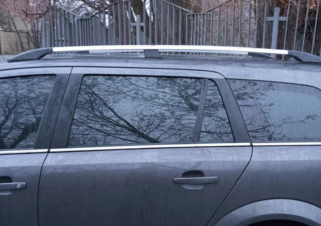 Aluminum Roof Rails (Caravan, Chrome) for Opel Astra H 2004-2013 - image 3