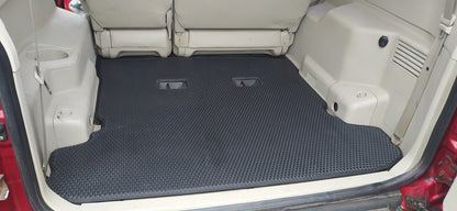 Trunk Mat (EVA, Black) for Mitsubishi Pajero Wagon IV 2006-2021 - image 1