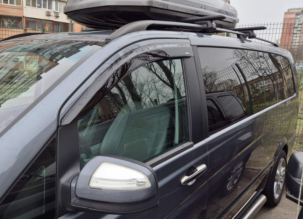 Window Deflectors (2 pcs, HIC) for Mercedes Viano 2004-2014 - image 3