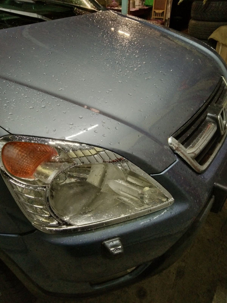 Front lamp trims (2 pieces, plastic) for Honda CRV 2001-2006 - image 2