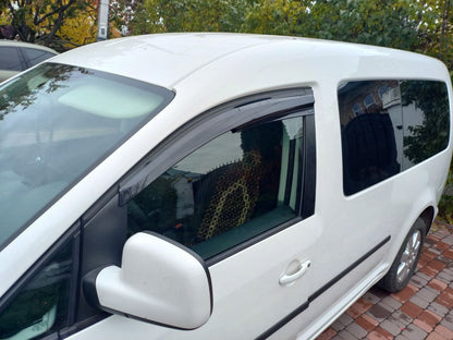 Window Deflectors (2 pcs, Sunplex Sport) for Volkswagen Caddy 2010-2015 - image 10