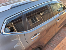 Window Deflectors with Chrome Trim Niken Luxury (6 pcs) for Nissan X-trail T32/Rogue 2014-2021 - image 2