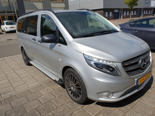 Side area Allmond (2 pcs., Aluminum) for Mercedes Vito / V-class W447 2014↗ year - image 1