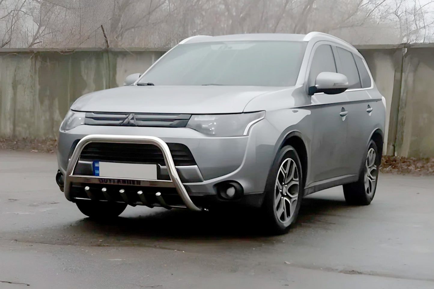 Bull Bar WT004 (Stainless Steel) for Mitsubishi Outlander 2012-2021 - image 2