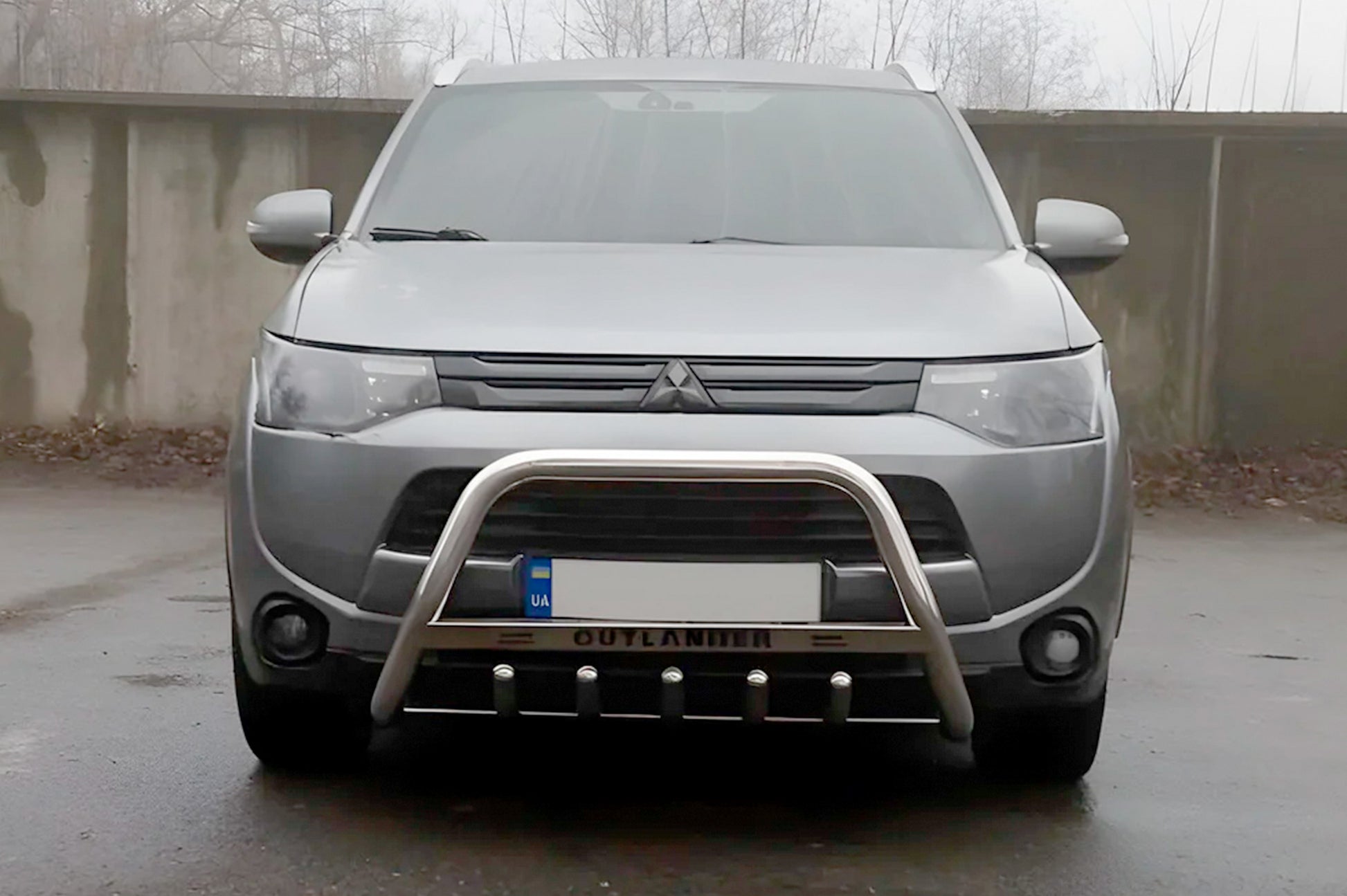 Bull Bar WT004 (Stainless Steel) for Mitsubishi Outlander 2012-2021 - image 3