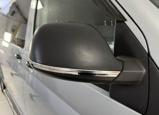 Strips on mirrors (2 piece, stainless steel) for Volkswagen T5 2010-2015 - Reelken Auto