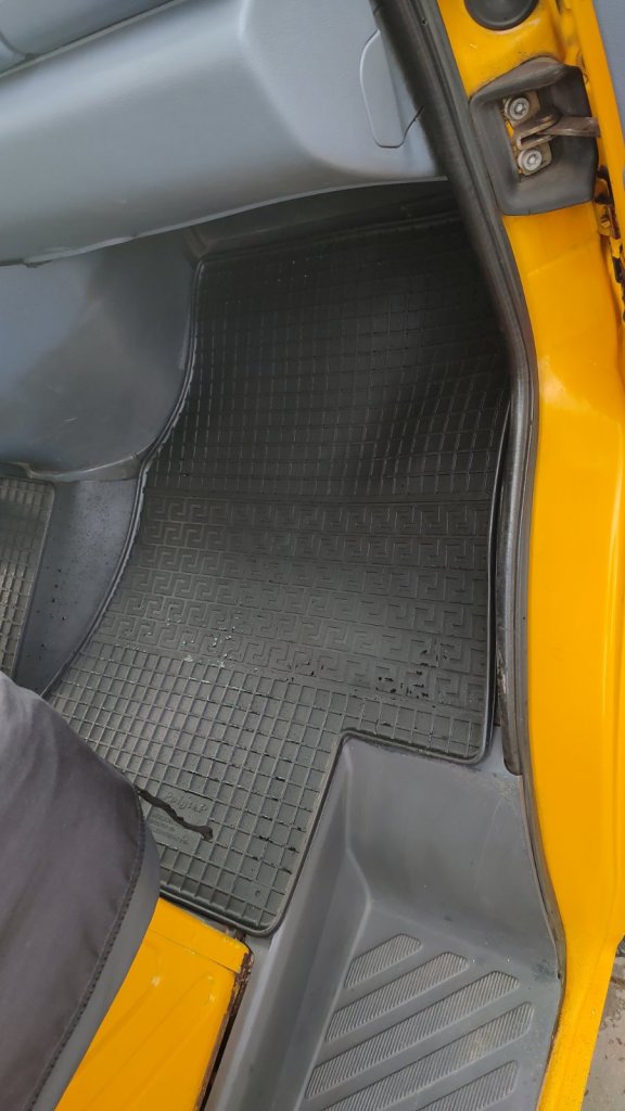 Rubber Floor Mats (3 pcs, Polytep) for Volkswagen LT 1995-2006 - image 4