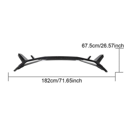 Front Bumper Lip V1 Overlay (Carbon) for Audi R8 2015- - image 10