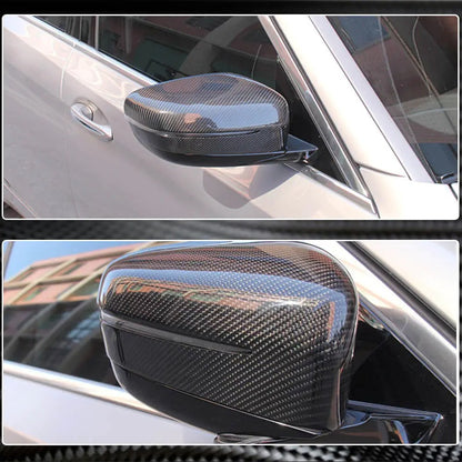 Mirror Covers M-Look V1 (2018-2021, Carbon) for BMW 8 Series G14/G15/G16 2018- - image 4