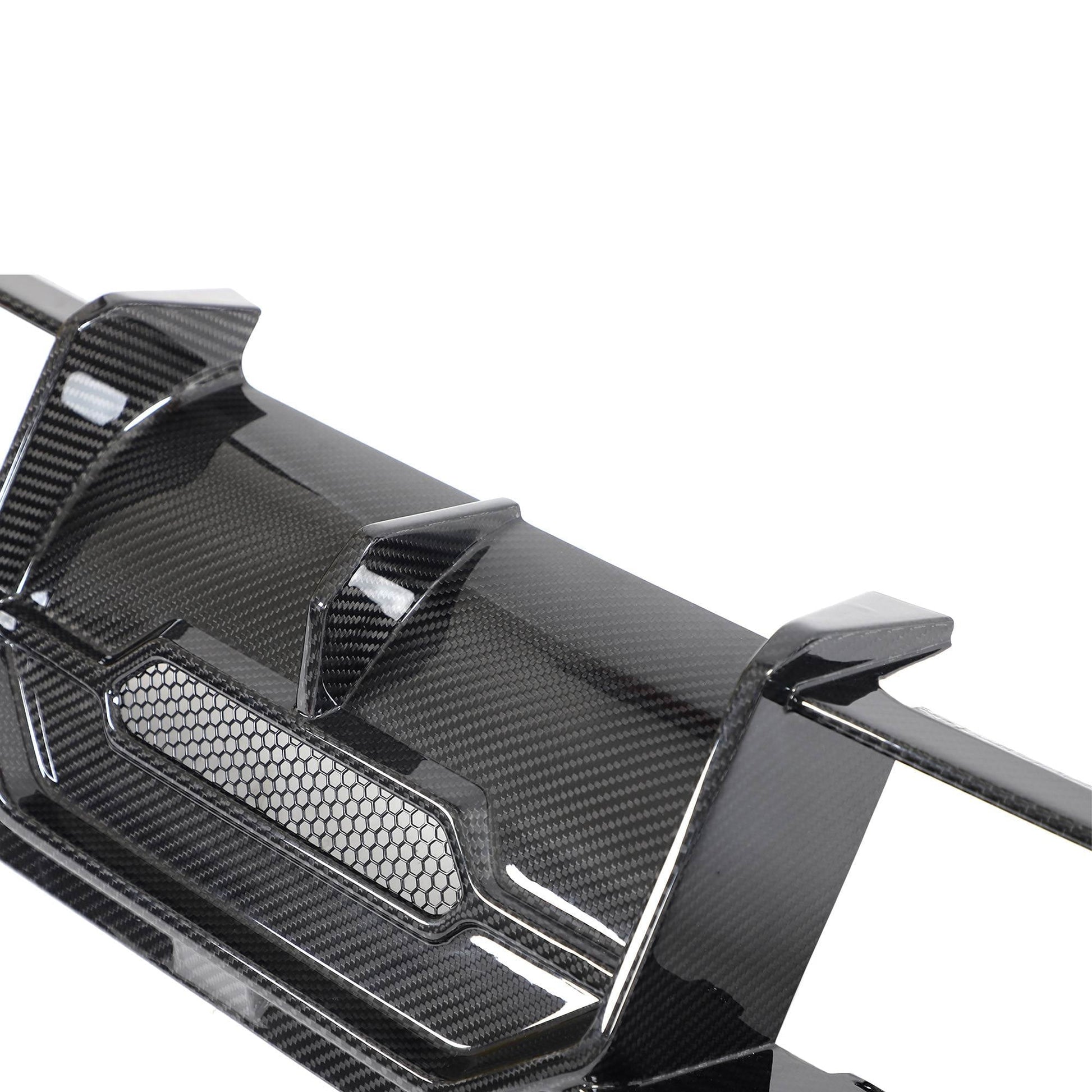 Rear Bumper Diffuser V2 (for G87, Carbon) for BMW 2 Series G42 2021- - image 10