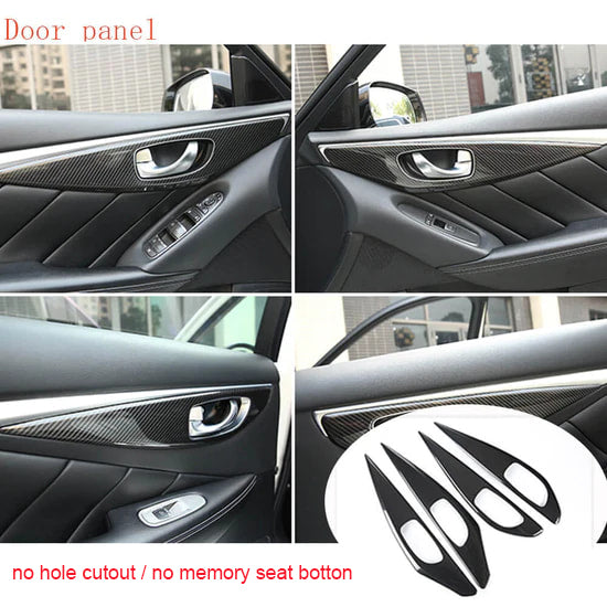 Carbon inserts in the interior (for Q50) for Infiniti Q50/Q60 2013-2024 - image 10