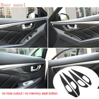 Carbon inserts in the interior (for Q50) for Infiniti Q50/Q60 2013-2024 - image 10