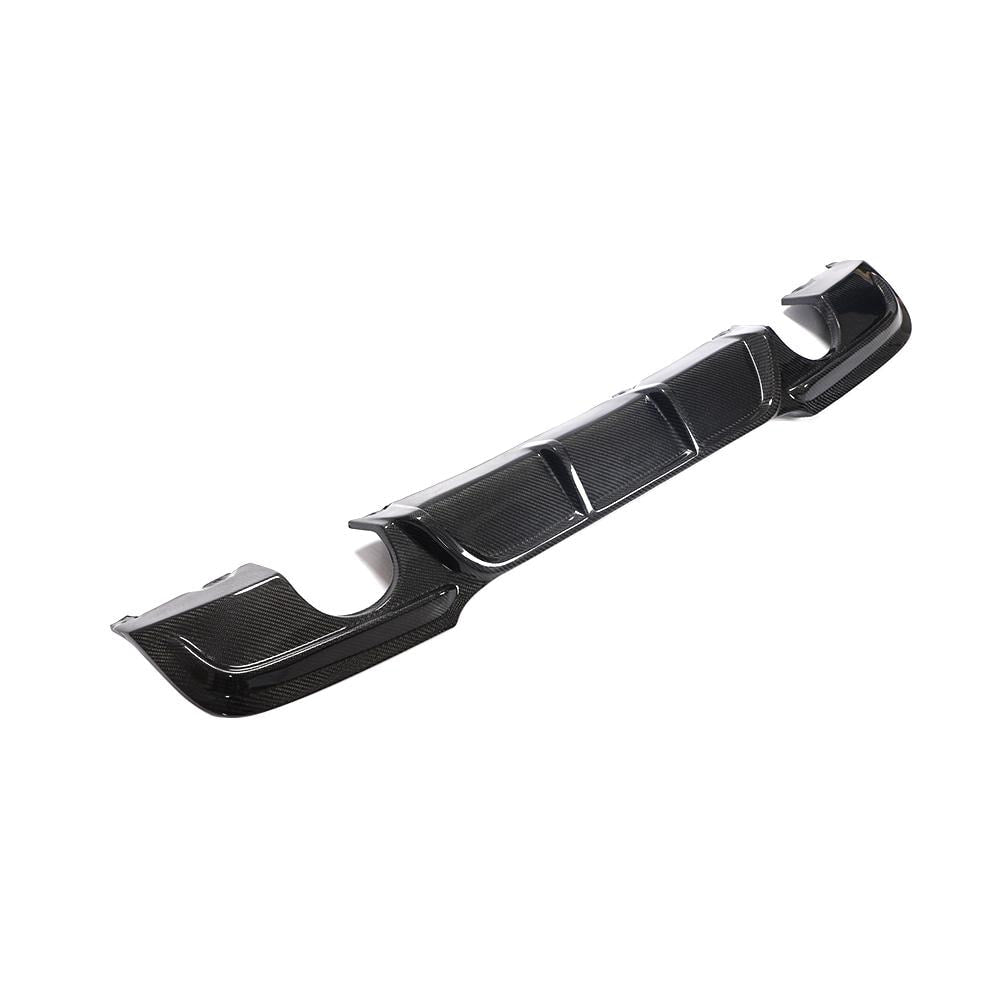 Rear Bumper Diffuser Carbon Fiber V2 (for E90 M Sport) for BMW 3 series E-90/91/92/93 2005-2011 - image 10