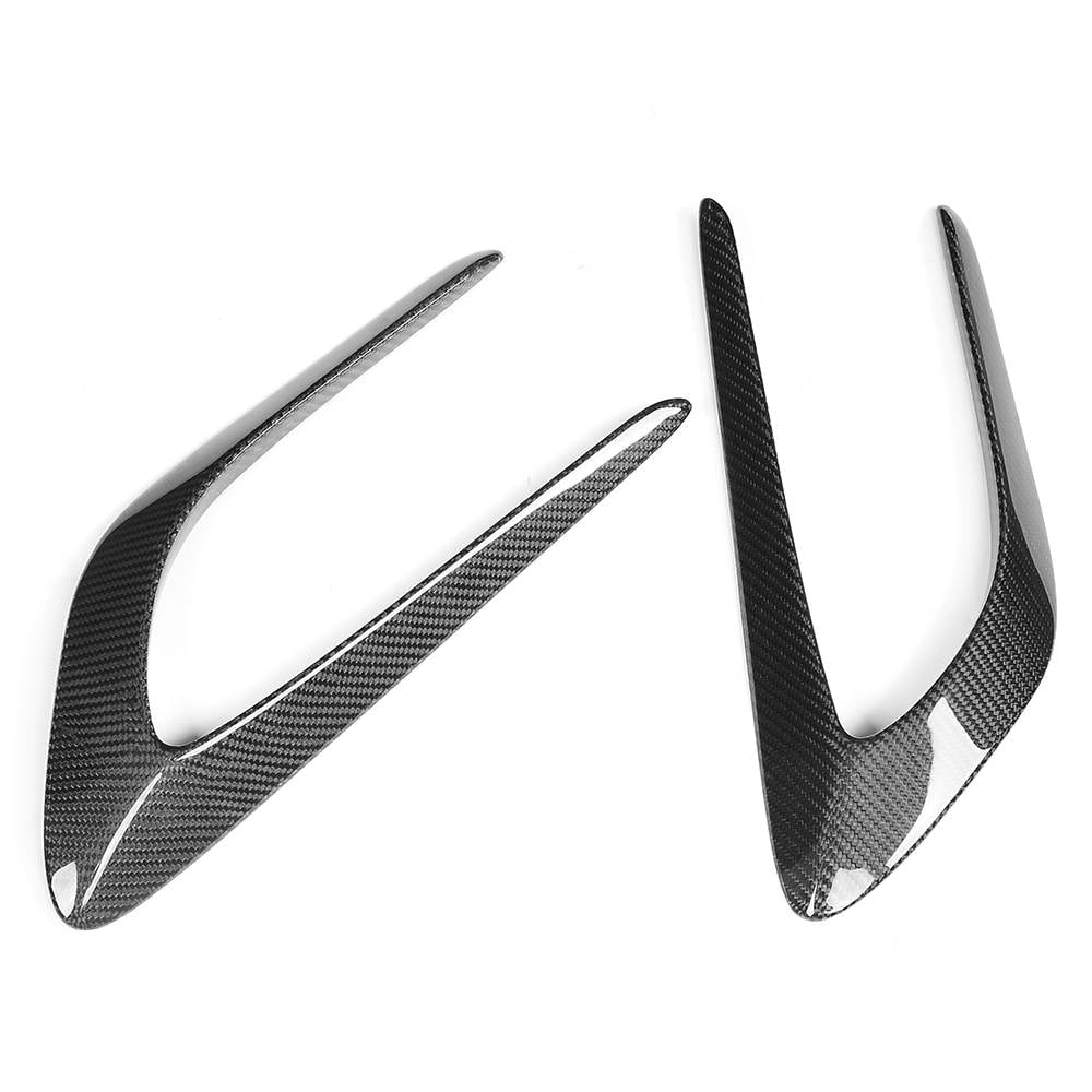 Covers on the front fenders (for coupe/cabriolet C63 AMG 2015-2019, Carbon) for Mercedes C-class W205 2014-2021 - image 10