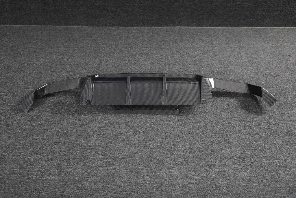 Rear Bumper Diffuser (for F98 2022-2025, Carbon) for BMW X4 G02 2018- - image 10
