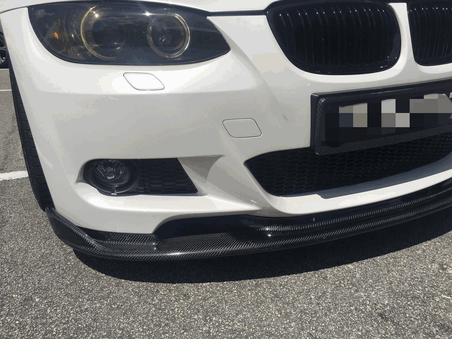 Front Bumper Lip Carbon Fiber V4 (for M3) for BMW 3 series E-90/91/92/93 2005-2011 - image 10