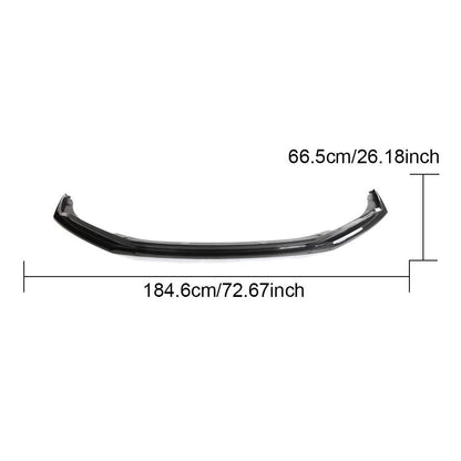 Front Bumper Lip V2 (2023+, Carbon) for Audi R8 2015- - image 10