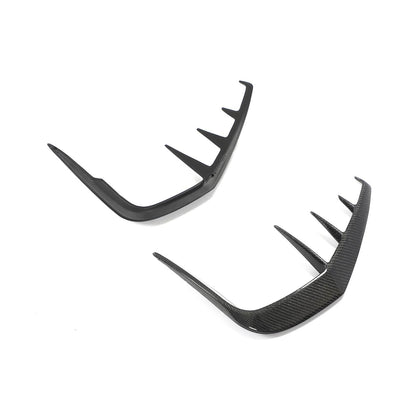 Covers on the rear bumper (for Q60 2016-2022, Carbon) for Infiniti Q50/Q60 2013-2024 - image 10
