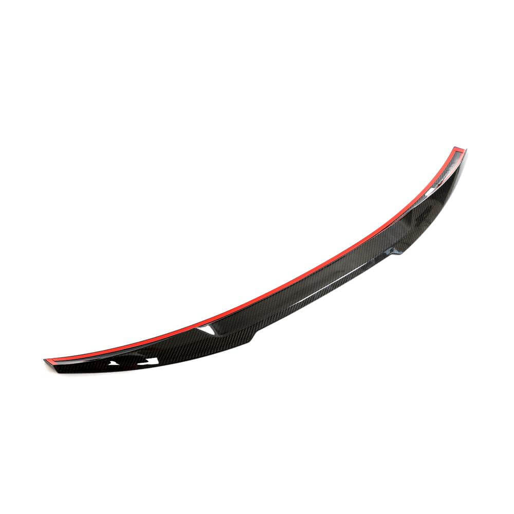 Rear Trunk Spoiler Dry Carbon Fiber V10 (Coupe) for BMW 4 series F-32 2012-2020 - image 10
