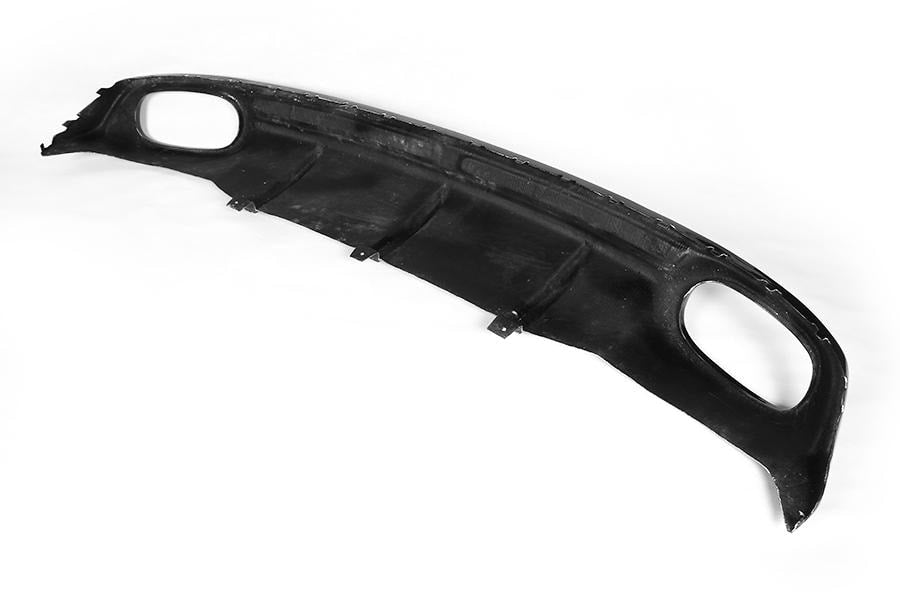 Rear Bumper Diffuser V2 (for S-Line, 2010-2014, Carbon) for Audi A7 2010-2018 - image 10