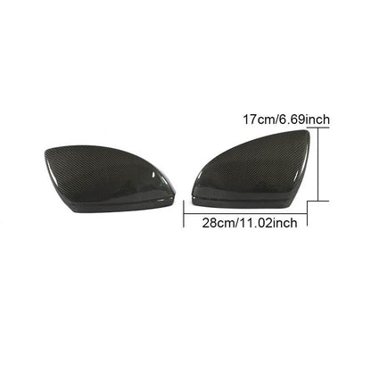 Mirror Covers Replacement Style Carbon Fiber V2 for Audi A6 C8 2018- - image 10
