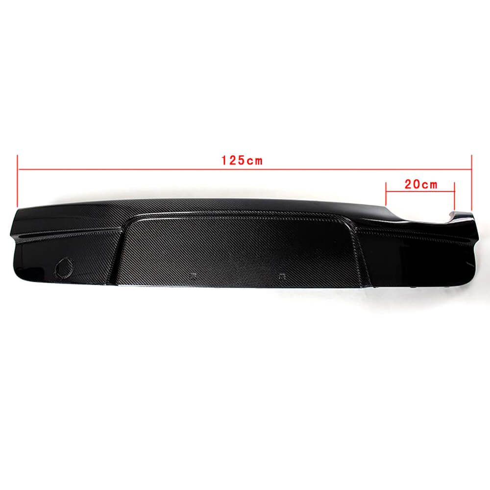 Rear Bumper Diffuser Carbon Fiber V1 (for E87 M Sport) for BMW 1 series E81/82/87/88 2004-2011 - image 10
