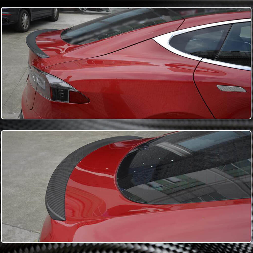 Rear Trunk Spoiler Boot Wing Lip V4 (2012-2022) for Tesla Model S - image 10