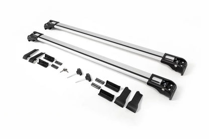 Roof rack (cross bars) for integrated roof rails lockable WingCarrier V2 (2 pcs) for Buick Enclave 2007-2012 - image 6